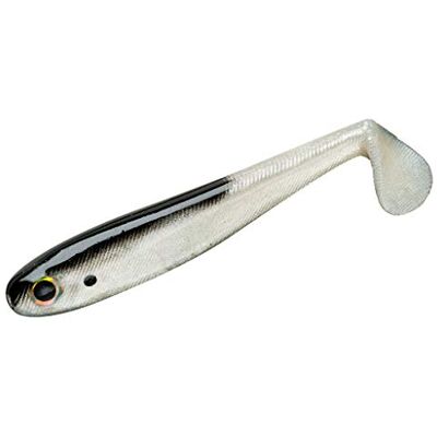 Yum Lures Yum beten pengar Minnow, pärla/svart rygg, 5 tum Yum Lures Yum beten pengar Minnow, pärla/svart rygg, 5 tum