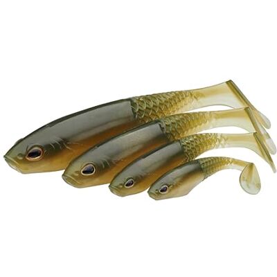 Berkley PowerBait® Cullshad Softbait Naturtroget fiskebete Mångsidigt rovfiskebete för gädda, gös, öring och abborre 7,5 cm 8 st Blue Pearl Berkley PowerBait® Cullshad Softbait Naturtroget fiskebete Mångsidigt rovfiskebete för gädda, gös, öring och abborre 7,5 cm 8 st Blue Pearl