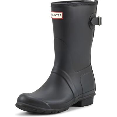 Hunter dam Original Back Adjustable Short Rain BootsRegnsko Hunter dam Original Back Adjustable Short Rain BootsRegnsko