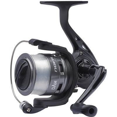 DAM Quick Nova FD Spinnrulle Allroundfiskerulle för sötvatten Grafitkropp och rotor Förspolad med monofilamentlina 5,0:1 utväxlingsförhållande 6000 Ambidextrous DAM Quick Nova FD Spinnrulle Allroundfiskerulle för sötvatten Grafitkropp och rotor Förspolad med monofilamentlina 5,0:1 utväxlingsförhållande 6000 Ambidextrous