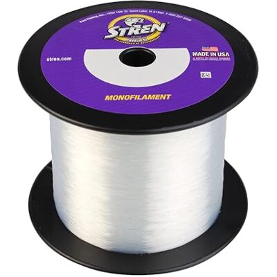 STREN Original®, Klar/Blå Fl, 2 400 Yd, Pound Test 4 STREN Original®, Klar/Blå Fl, 2 400 Yd, Pound Test 4