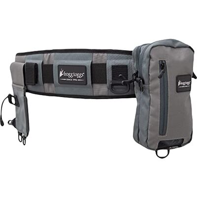 FROGG TOGGS Pursuit Fishing Wading Belt for Quick Tackle Access, Solida element FROGG TOGGS Pursuit Fishing Wading Belt for Quick Tackle Access, Solida element
