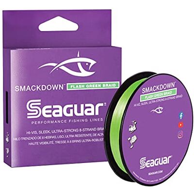 Seaguar Unisex 10SDFG150 fiskelina, Flash Grön, 150 meter Seaguar Unisex 10SDFG150 fiskelina, Flash Grön, 150 meter