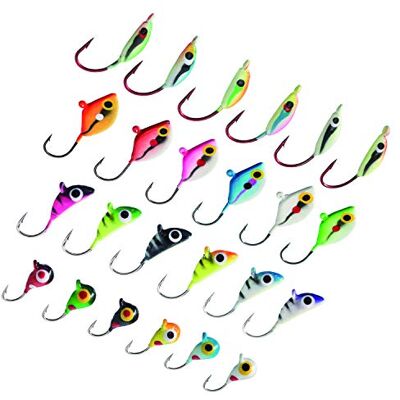 Bassdash is fiske bete kit glödande färg jiggar för vinter is jigging mysig solfisk abborre gös gädda Bassdash is fiske bete kit glödande färg jiggar för vinter is jigging mysig solfisk abborre gös gädda