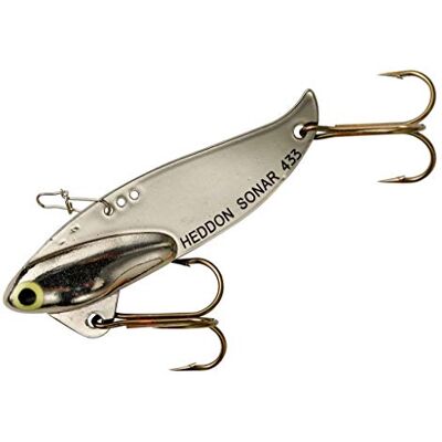 Heddon Sonar Lure's (Chrome, 2 3/8-Inch, 1/2-Ounce) Heddon Sonar Lure's (Chrome, 2 3/8-Inch, 1/2-Ounce)
