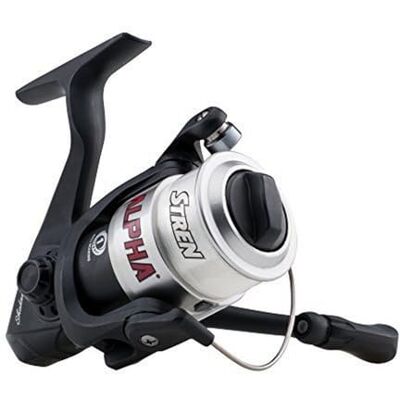 Shakespeare Alpha Size 50 Spinning Fishing Reel, Right/Left Handle Position, Saltwater Reel, Pre-Spooled Graphite Spool, Oil Felt Multi-Disc Drag System with Smooth Ball Bearing Drive Shakespeare Alpha Size 50 Spinning Fishing Reel, Right/Left Handle Position, Saltwater Reel, Pre-Spooled Graphite Spool, Oil Felt Multi-Disc Drag System with Smooth Ball Bearing Drive
