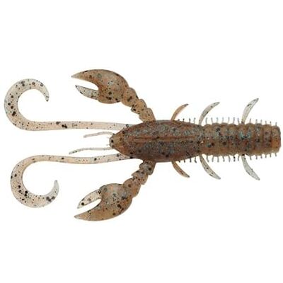 Berkley Pulse Realistic Craw; kräftbete i mjukplast för predatorfiske i sötvatten; Texas, Carolina, Cheb Rig, Ned Rig & Jighead; räksmak för abborre, gös, 10cm, räka, Shrimp Berkley Pulse Realistic Craw; kräftbete i mjukplast för predatorfiske i sötvatten; Texas, Carolina, Cheb Rig, Ned Rig & Jighead; räksmak för abborre, gös, 10cm, räka, Shrimp