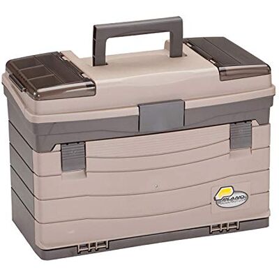 Plano Guide Series Tackle Box Fishing Tackle Organizer, portabel förvaringsenhet, verktygslåda, smådelar, löstagbara brickor, fiske, pärlstav, skol- eller kontorsmaterial eller hantverksmaterial Plano Guide Series Tackle Box Fishing Tackle Organizer, portabel förvaringsenhet, verktygslåda, smådelar, löstagbara brickor, fiske, pärlstav, skol- eller kontorsmaterial eller hantverksmaterial