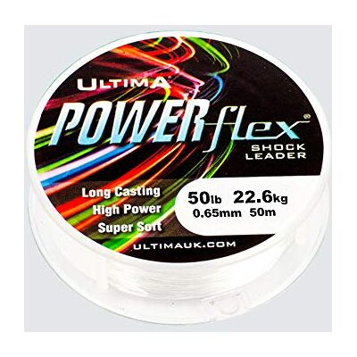 ULTIMA Powerflex Crystal Spool 50m 0.65mm 50.0lb/23.0kg ULTIMA Powerflex Crystal Spool 50m 0.65mm 50.0lb/23.0kg