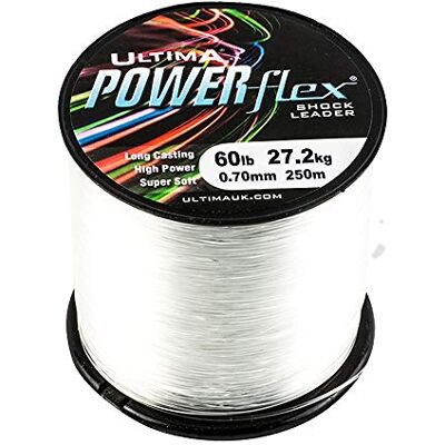 Ultima - Powerflex - Transparent - 0.70mm - Fiskelinje Ultima - Powerflex - Transparent - 0.70mm - Fiskelinje