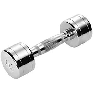 Trendy Sportovní chromovaná činka 1 styck 3,0 kg - Handvikt Trendy Sportovní chromovaná činka 1 styck 3,0 kg - Handvikt