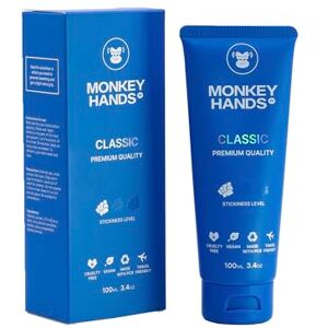 MONKEY HANDS MonkeyHands Classic Grip Grepp: Lättviktsgel för träningsutrustning, Pole Dance, Calisthenics, Ringar, Parkour och gymnastik – Vegan, Parabenfri, Hartsfri – blå, 100 ml MONKEY HANDS MonkeyHands Classic Grip Grepp: Lättviktsgel för träningsutrustning, Pole Dance, Calisthenics, Ringar, Parkour och gymnastik – Vegan, Parabenfri, Hartsfri – blå, 100 ml