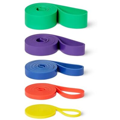 Amazon Basics träningsband, 5-pack Amazon Basics träningsband, 5-pack