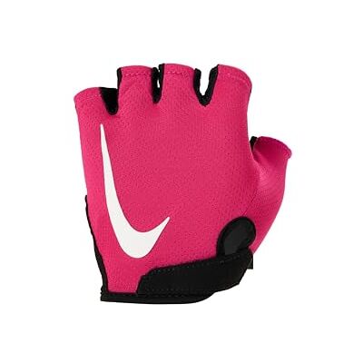 NIKE Gym Essential FG 2.0 Racinghandskar för kvinna, Vivid Pink/Black/White, L NIKE Gym Essential FG 2.0 Racinghandskar för kvinna, Vivid Pink/Black/White, L
