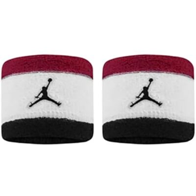 NIKE Jordan 2 PK Terry Armband för män, Cardinal Red/White/Black/Black, One Size NIKE Jordan 2 PK Terry Armband för män, Cardinal Red/White/Black/Black, One Size