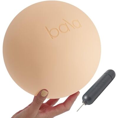 Bala Icke-viktad träningsboll, 20 cm yogaboll för barre, stretching, styrke- och bålträning, liten pilatesboll, träningstillbehör med minipump för hemmagym och fitnessrutiner (sand) Bala Icke-viktad träningsboll, 20 cm yogaboll för barre, stretching, styrke- och bålträning, liten pilatesboll, träningstillbehör med minipump för hemmagym och fitnessrutiner (sand)
