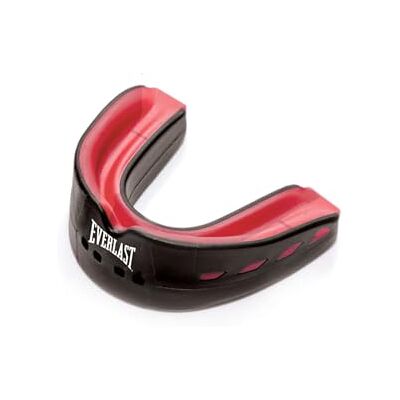 Everlast 1400007 EverShield dubbelt tandskydd svart/röd Everlast 1400007 EverShield dubbelt tandskydd svart/röd