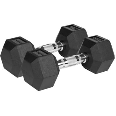 Rebel Electro Hantlar Gjutjärn Gummi Hexagonal HEX 2 x 7,5 kg RBA-2325-07.5 Rebel Electro Hantlar Gjutjärn Gummi Hexagonal HEX 2 x 7,5 kg RBA-2325-07.5