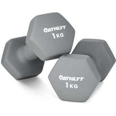 Athlyt Neoprenhantlar vikter, 1 kg Athlyt Neoprenhantlar vikter, 1 kg