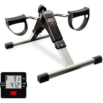 MAGIC SELECT Pedaltränare, Pedal Träningscykel, Mini Hopfällbar Motionscykel, Mini Elektrisk Ellipstränare, Pedaltränare, Ellipstränare för Seniorer och Vuxna med Display, Justerbart Motstånd. Träning Hemma MAGIC SELECT Pedaltränare, Pedal Träningscykel, Mini Hopfällbar Motionscykel, Mini Elektrisk Ellipstränare, Pedaltränare, Ellipstränare för Seniorer och Vuxna med Display, Justerbart Motstånd. Träning Hemma
