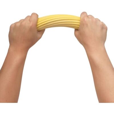 Cando Handtränare fingerstärkare flexibel träningspinne, träningspinne, gul (mycket lätt) Cando Handtränare fingerstärkare flexibel träningspinne, träningspinne, gul (mycket lätt)