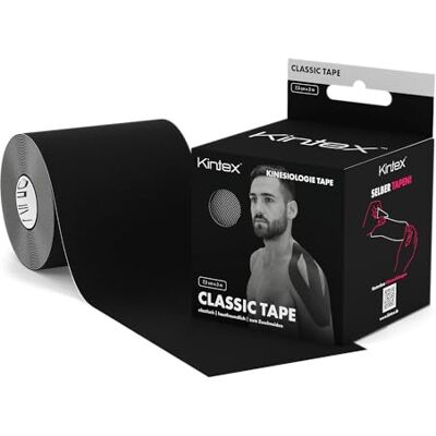 Kintex Kinesiologitejp 7,5 cm x 5 m, extra bred, vattentät och elastisk Extra bred kineologiform 7,5 cm för stora tejpsystem inom sport, sjukgymnastik och djurterapi Kintex Kinesiologitejp 7,5 cm x 5 m, extra bred, vattentät och elastisk Extra bred kineologiform 7,5 cm för stora tejpsystem inom sport, sjukgymnastik och djurterapi