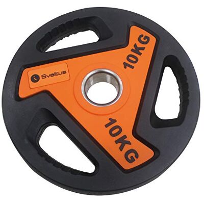 Sveltus 10 kg Olympisk Viktplatta - Svart Sveltus 10 kg Olympisk Viktplatta - Svart
