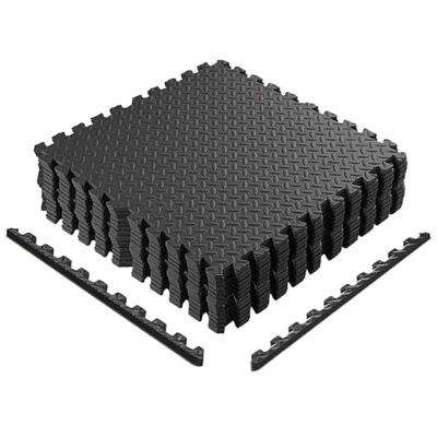 FFitness FITNESS MATTA FÖR GYMPUZZLE PUZZLE SKYDDYTA FÖR GOLVSKYDD SET 16 STYTER 30X30X1,2 CM TATAMI PUZZLE FFitness FITNESS MATTA FÖR GYMPUZZLE PUZZLE SKYDDYTA FÖR GOLVSKYDD SET 16 STYTER 30X30X1,2 CM TATAMI PUZZLE