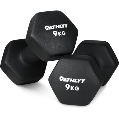 Athlyt Neopren hantlar 2 x 9 kg Athlyt Neopren hantlar 2 x 9 kg