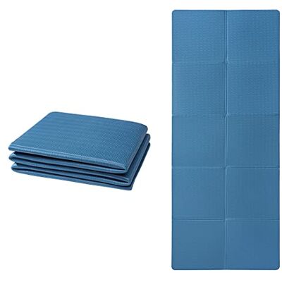 Good Nite hopfällbar yogamatta halkfri bärbar fitnessmatta vikbar lätt gymnastikmatta pilates sport reseyoga matta 183 x 61 x 0,6 cm (marin) Good Nite hopfällbar yogamatta halkfri bärbar fitnessmatta vikbar lätt gymnastikmatta pilates sport reseyoga matta 183 x 61 x 0,6 cm (marin)