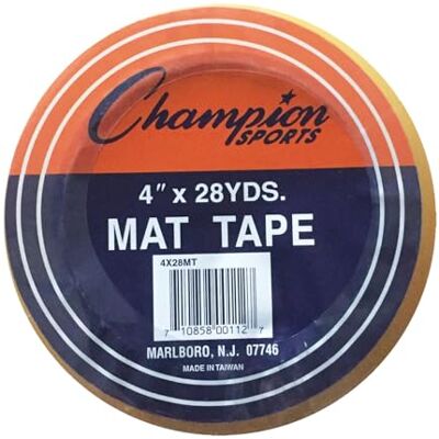 Champion Sports 4-Inch x 28-Yard Mat Tape Champion Sports 4-Inch x 28-Yard Mat Tape