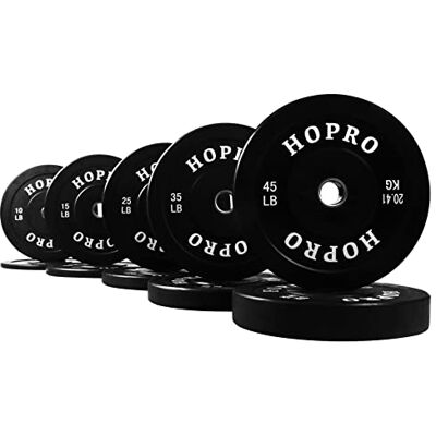 BalanceFrom HoPro Olympiska viktskivor med stålnav, 2-pack svart BalanceFrom HoPro Olympiska viktskivor med stålnav, 2-pack svart