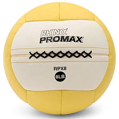 Champion Sports Rhino Promax slambollar, mjukt skal med halkfritt grepp – medicinväggboll för smällning, studsning, kastning – träningsboll set för tyngdlyftning, TRX, plyometri, korsträning Champion Sports Rhino Promax slambollar, mjukt skal med halkfritt grepp – medicinväggboll för smällning, studsning, kastning – träningsboll set för tyngdlyftning, TRX, plyometri, korsträning