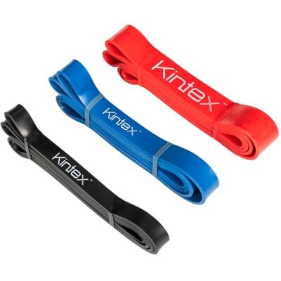 Kintex unisex – vuxna röd (stark) resistens band olika tjocklekar utvidgare, fitness, uthållighet, muskelträning, 208 cm Kintex unisex – vuxna röd (stark) resistens band olika tjocklekar utvidgare, fitness, uthållighet, muskelträning, 208 cm