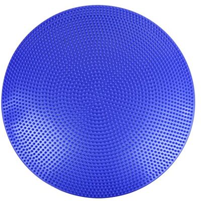 Cando Balanskudde med noppsida, sittdyna, uppblåsbar, Balance Disc, 60 cm diameter, blå Cando Balanskudde med noppsida, sittdyna, uppblåsbar, Balance Disc, 60 cm diameter, blå