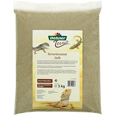 Dehner Terra Terrariensand, korn 0,2–1 mm, 5 kg, gul Dehner Terra Terrariensand, korn 0,2–1 mm, 5 kg, gul