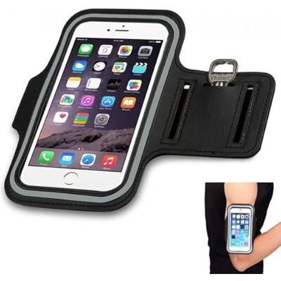 PARENCE .- Armband för smartphone/universal, justerbart sportarmband, vattentätt, för löpning, fitness, gym och utomhussporter PARENCE .- Armband för smartphone/universal, justerbart sportarmband, vattentätt, för löpning, fitness, gym och utomhussporter