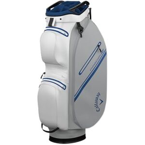 Callaway Golf Chase Dry Waterproof Cart Bag 2026, Vit/Silver/Royal Callaway Golf Chase Dry Waterproof Cart Bag 2026, Vit/Silver/Royal