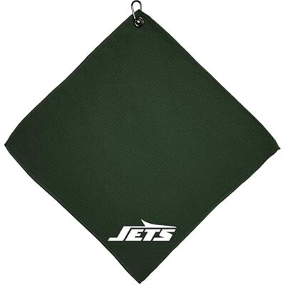 Team Golf NFL New York Jets golfhandduk 15 x 15 med karbinhake, premiummikrofiber med djupa våffelfickor, överlägsen vattenabsorption och snabbtorkande golfrengöringshandduk Team Golf NFL New York Jets golfhandduk 15 x 15 med karbinhake, premiummikrofiber med djupa våffelfickor, överlägsen vattenabsorption och snabbtorkande golfrengöringshandduk