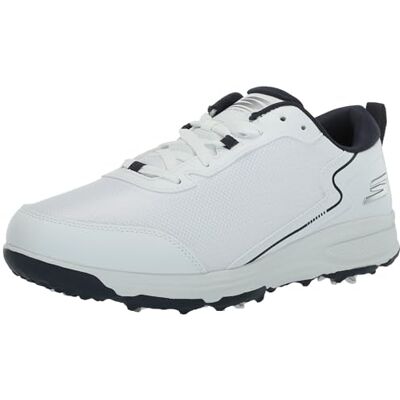 Skechers Men's Torque Sport Fairway Relaxed Fit Spiked Golf Shoe Sneaker, White/Navy, 13 Wide Skechers Men's Torque Sport Fairway Relaxed Fit Spiked Golf Shoe Sneaker, White/Navy, 13 Wide