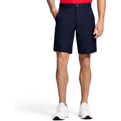Izod Herr golf 24 cm Swingflex stretch klassisk passform kort, Midnatt, 46 SE Izod Herr golf 24 cm Swingflex stretch klassisk passform kort, Midnatt, 46 SE