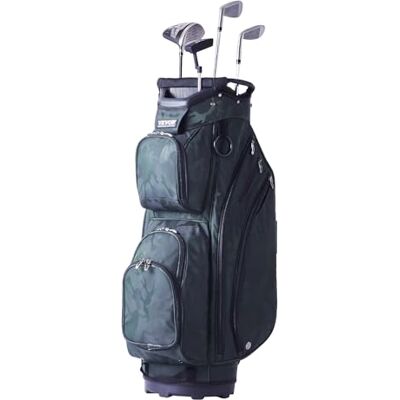 VEVOR Golfvagnsväska med 14-vägs organiseringsavdelartopp, 91 cm (36 tum) 11 fickor premium nylonvagnsväska, hållbara golfväskor med handtag och dammskydd och avtagbara remmar för män och kvinnor, VEVOR Golfvagnsväska med 14-vägs organiseringsavdelartopp, 91 cm (36 tum) 11 fickor premium nylonvagnsväska, hållbara golfväskor med handtag och dammskydd och avtagbara remmar för män och kvinnor,