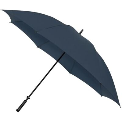 Falcone – XXL stormparaply – manuellt – vindbeständigt – 140 cm, marinblå, klassisk Falcone – XXL stormparaply – manuellt – vindbeständigt – 140 cm, marinblå, klassisk