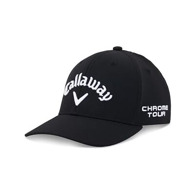 Callaway Golf Tour autentisk golfkeps 2026, svart Callaway Golf Tour autentisk golfkeps 2026, svart