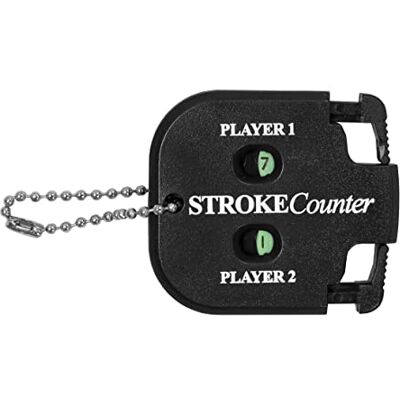 Longridge Golf tillbehör 2 spelare slagmätare, svart Longridge Golf tillbehör 2 spelare slagmätare, svart