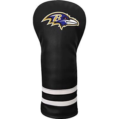 Team Golf NFL Baltimore Ravens vintage Fairway huvudbonad (färg) tryckt lag golf NFL vintage Fairway huvudbonad (tryckt), passar alla Fairway, hybrid- och verktygsklubbar Team Golf NFL Baltimore Ravens vintage Fairway huvudbonad (färg) tryckt lag golf NFL vintage Fairway huvudbonad (tryckt), passar alla Fairway, hybrid- och verktygsklubbar