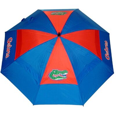 Team Golf NCAA Florida Gators 60 cm golfparaply med skyddande hölje, dubbeltak vindskyddsdesign, automatisk öppen knapp Team Golf NCAA Florida Gators 60 cm golfparaply med skyddande hölje, dubbeltak vindskyddsdesign, automatisk öppen knapp