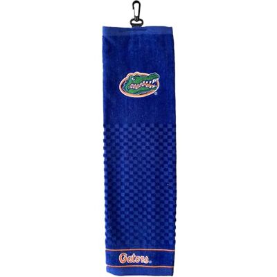 Team Golf NCAA Florida Gators broderad golfhandduk, rutig skrubbdesign, broderad logotyp Team Golf NCAA Florida Gators broderad golfhandduk, rutig skrubbdesign, broderad logotyp