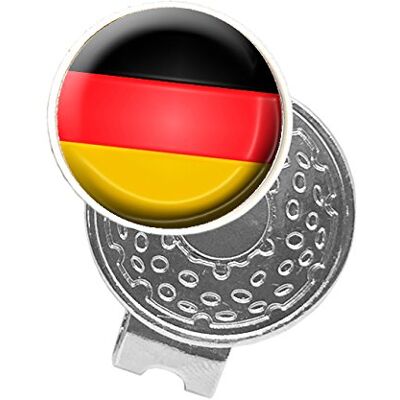 Asbri Golf Deutschland Gap Clip, unisex, Germany, silver, ej tillämpligt Asbri Golf Deutschland Gap Clip, unisex, Germany, silver, ej tillämpligt