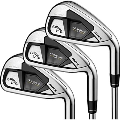Callaway herr Rogue ST MAX järn, silver, en storlek Callaway herr Rogue ST MAX järn, silver, en storlek